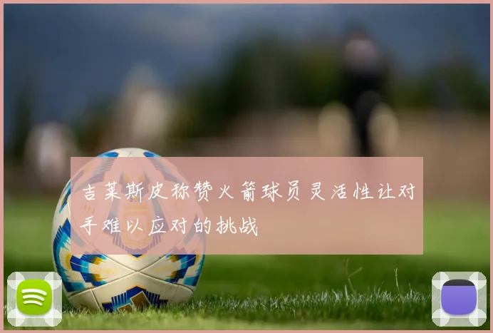 吉莱斯皮称赞火箭球员灵活性让对手难以应对的挑战